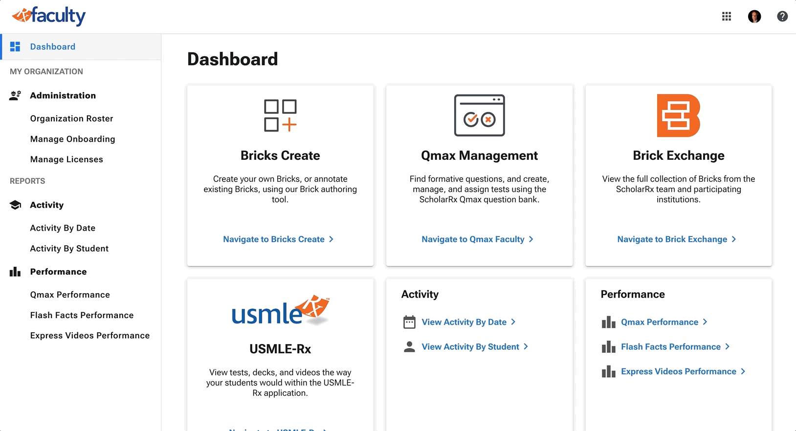 ScholarRx Faculty Portal