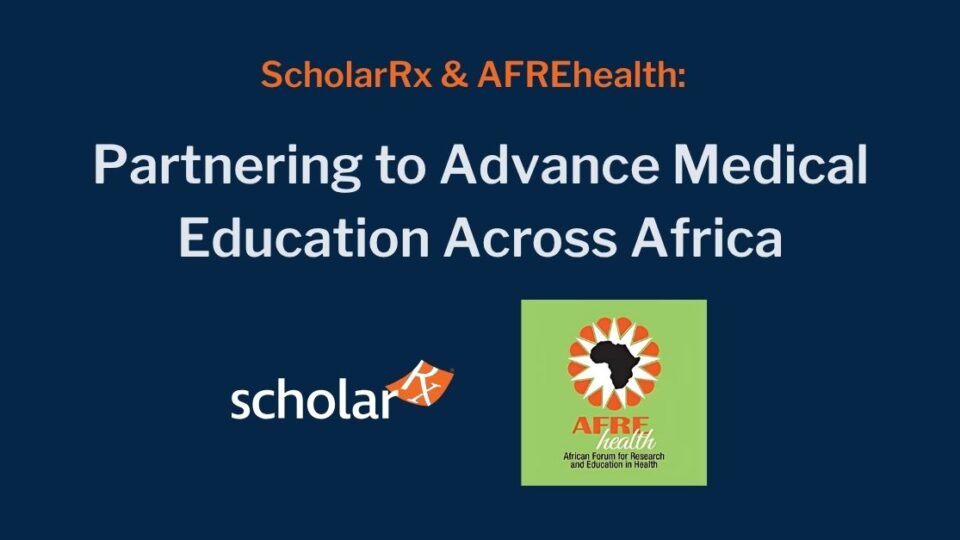 AfreHealth and ScholarRx partnership